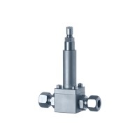 höntzsch 바람개비 유량센서 튜브 9.7 mm 최대 240 °C