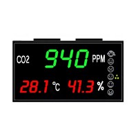 EYC DMB03 3-in-1 다기능 CO₂ 실내 공기질 대형 LED 디스플레이 / 모니터 / 표시기